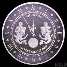 2021 Silver Tokelau Chronos 1 oz Prooflike-Impaired
