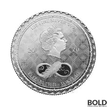 2020 Silver Tokelau Chronos 1 oz BU