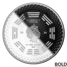2020 1 oz Tokelau Equilibrium Dualism Silver Prooflike Coin (Impaired)
