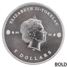 2021 Silver Tokelau Equilibrium: Balance 1 oz BU