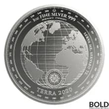 2020 Tokelau Terra 1 oz Silver BU