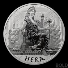 2022 Tuvalu Gods of Olympus: Hera 1 oz Silver BU