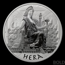 2022 Tuvalu Gods of Olympus: Hera 5 oz Silver BU