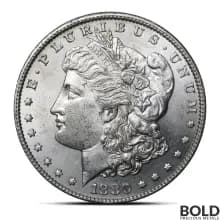 1880-S Morgan Silver Dollar (BU)