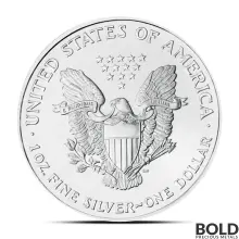 2002 1 oz American Eagle Silver Coin (BU)