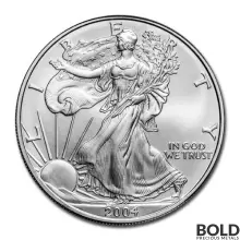 2004 Silver 1 oz American Eagle BU