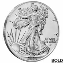 2024 1 oz American Eagle Silver Coin (BU)