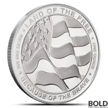 1 oz United States Armed Forces Army Silver Round