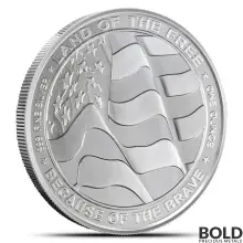 1 oz United States Armed Forces Navy Silver Round