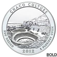 2012 Silver 5 oz America The Beautiful Chaco Culture NP New Mexico