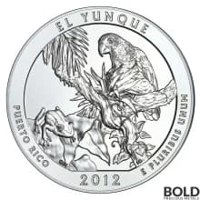 2012 Silver 5 oz ATB El Yunque, Puerto Rico