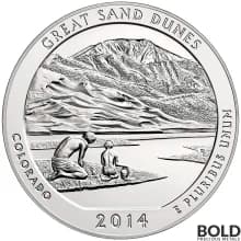 2014 Silver 5 oz ATB Great Sand Dunes, Colorado