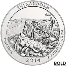 2014 Silver 5 oz America The Beautiful Shenandoah NP Virginia