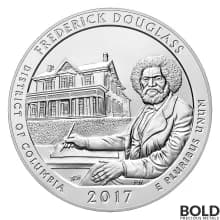 2017 Silver 5 oz ATB Frederick Douglass, Washington D.C.