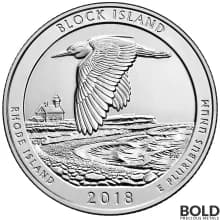 2018 Silver 5 oz ATB Block Island, Rhode Island