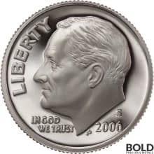 2006-S Silver Proof Roosevelt Dime