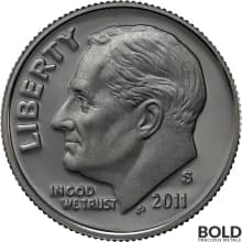 2011-S Silver Proof Roosevelt Dime
