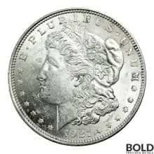 1921 Silver Morgan Dollar - AU