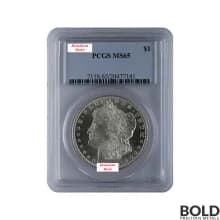 Silver Morgan Dollar Pre-1921 - PCGS MS65