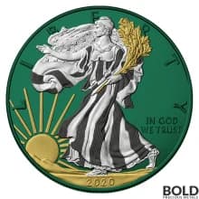 2020 Space Metals American Silver Eagle - 1 oz