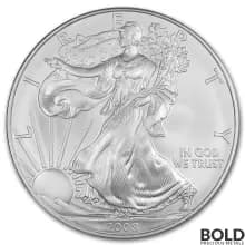 2008 Silver 1 oz American Eagle BU