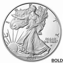 2021 American Silver Eagle 1 oz Proof West Point (Type 2)