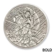 Intaglio Molon Labe Type 3 Silver BU Round - 1 oz