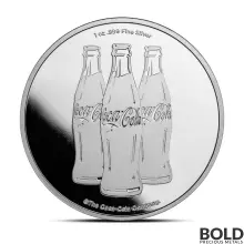 1 oz Coca Cola Silver Round