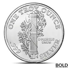 1 oz Mercury Dime Design Silver Round (CNT Minting)