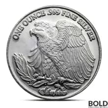 1 oz Saint Gaudens Silver Round (SilverTowne)