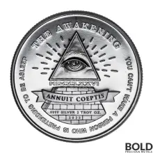2022 Silver 2 oz The Awakening: Ama-Gi Liberty Round