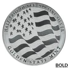 Silver 1/2 oz Eagle Round (Golden State Mint)
