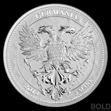 2019 Germania Silver Oak Leaf BU Round - 1 oz