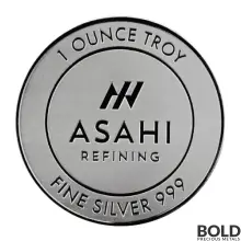 Silver - 1 oz Asahi "Logo" Round