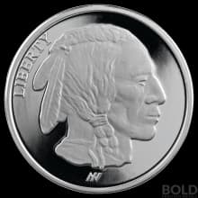 Silver - 1 oz Asahi Buffalo Round Proof
