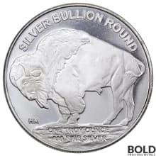 Silver 1 oz Buffalo Round (Highland Mint)