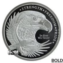 Silver 1 oz Eagle Round (Golden State Mint)