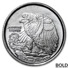 Silver - 1/10 oz Walking Liberty Round