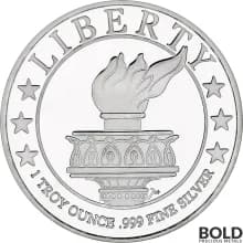 Silver - 1 oz Lady Liberty Round