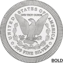 Silver 1 oz Morgan Stacker Round