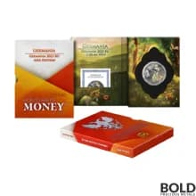 2023 Silver 2 oz Lady Germania Ennobled BU Round ANA