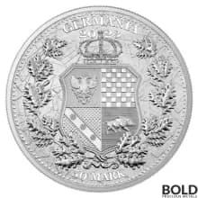 2023 Silver 10 oz Allegories: Galia & Germania BU