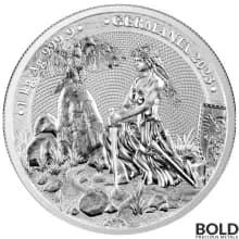 2023 Silver 1 Kilo Lady Germania BU Round