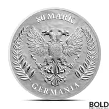 2024 1 Kilo Lady Germania Silver Round (BU)