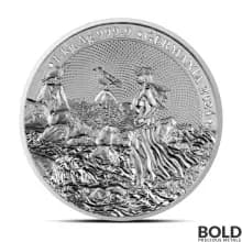 2024 1 Kilo Lady Germania Silver Round (BU)