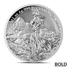 2024 1 oz Lady Germania Silver Round (Proof)
