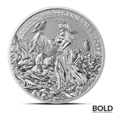 2024 2 oz Lady Germania Silver Round (BU)