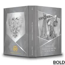 2021 Lady Germania 50 Mark 10 oz Silver BU Round