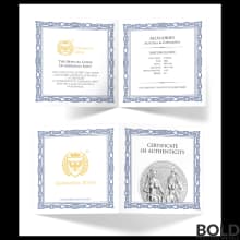2021 Silver Allegories Germania & Austria 1 oz BU Round