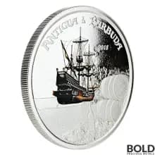 2018 Antigua & Barbuda Rum Runner 1 oz Silver Proof (Colored)